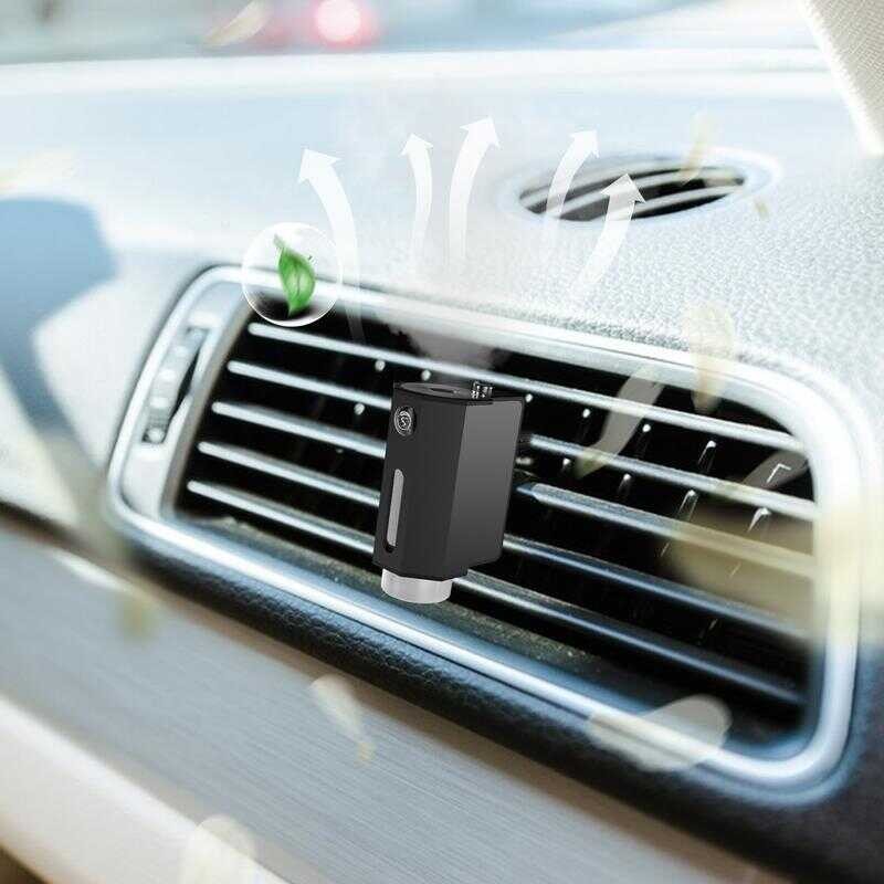 Smart Car Air Freshener Rechargeable Ultrasonic Mist Humidifier ...