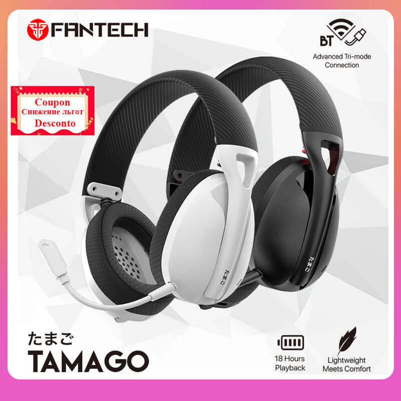 FANTECH TAMAGO WHG01 Wireless BT Ears Lightweight Long Range Gaming