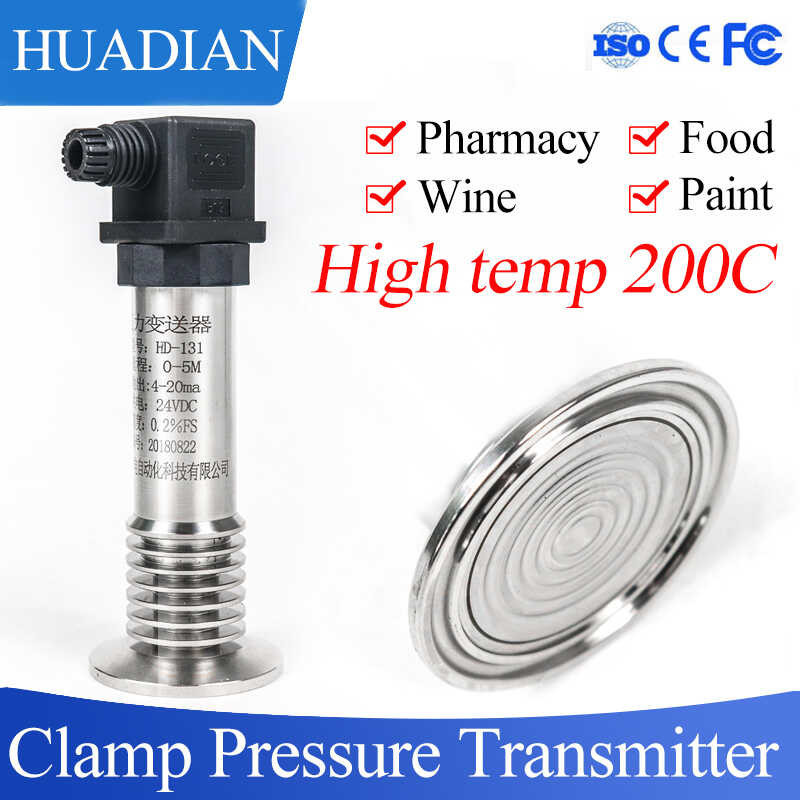 High Temperature Melt Flat Diaphragm Pressure Sensor para sa Food ...