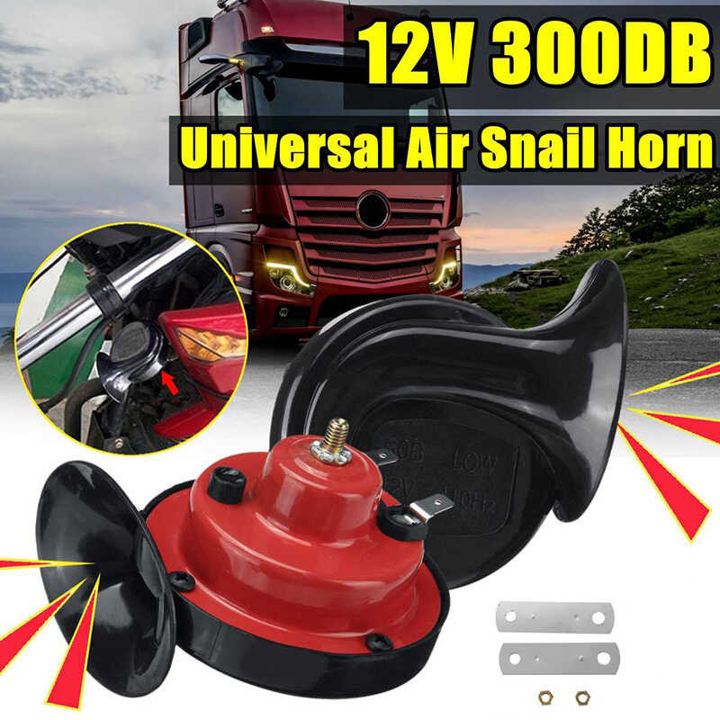 2Pcs 300Db Train For Trucks The Waterproof Loud Air Electric Snail 12 ...