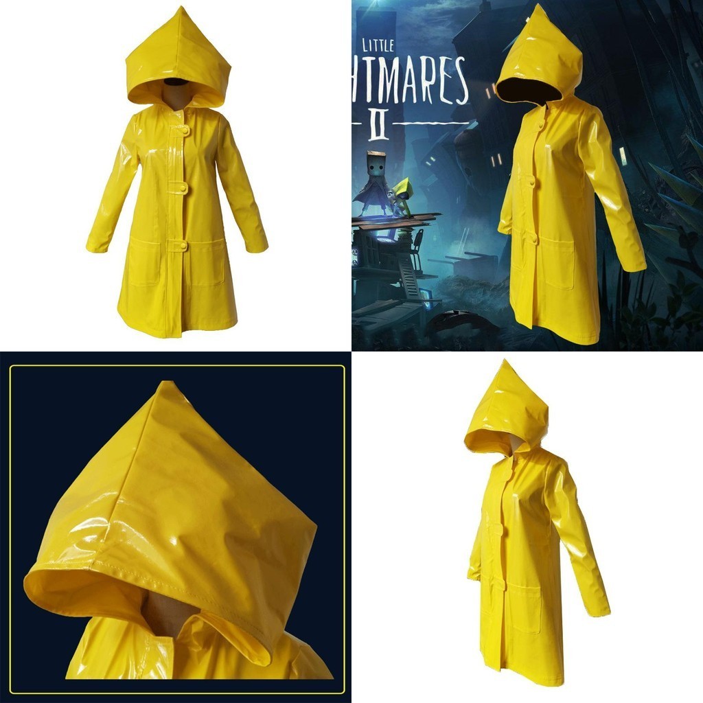 Nightmares 2 Little Six Cosplay Costume Yellow Jacket Coat Halloween ...