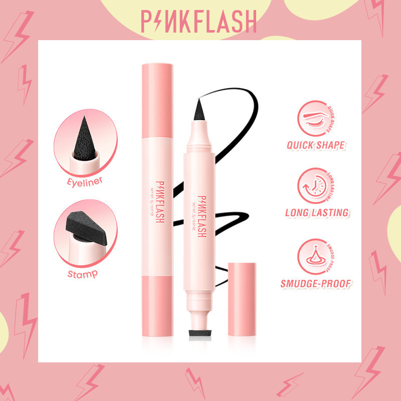 Pinkflash Waterproof Fast Dry Eyeliner Stamp Long-Lasting Liquid ...