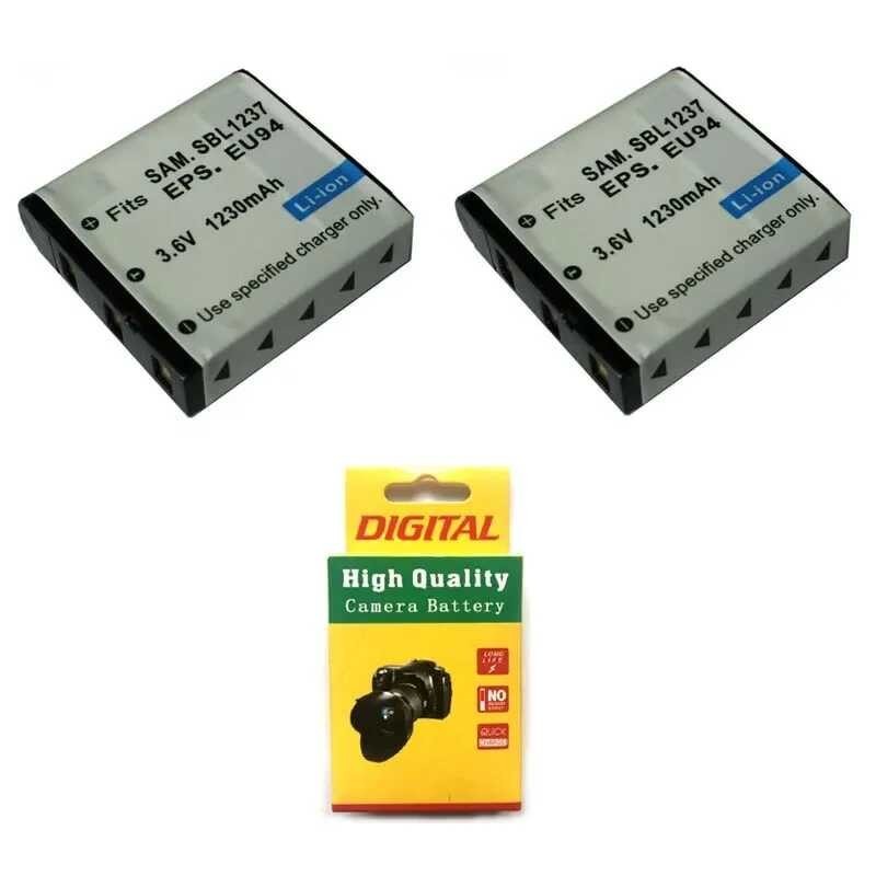 SLB-1237 SLB1237 Digital Camera Battery For Samsung Digimax L55 L55W ...