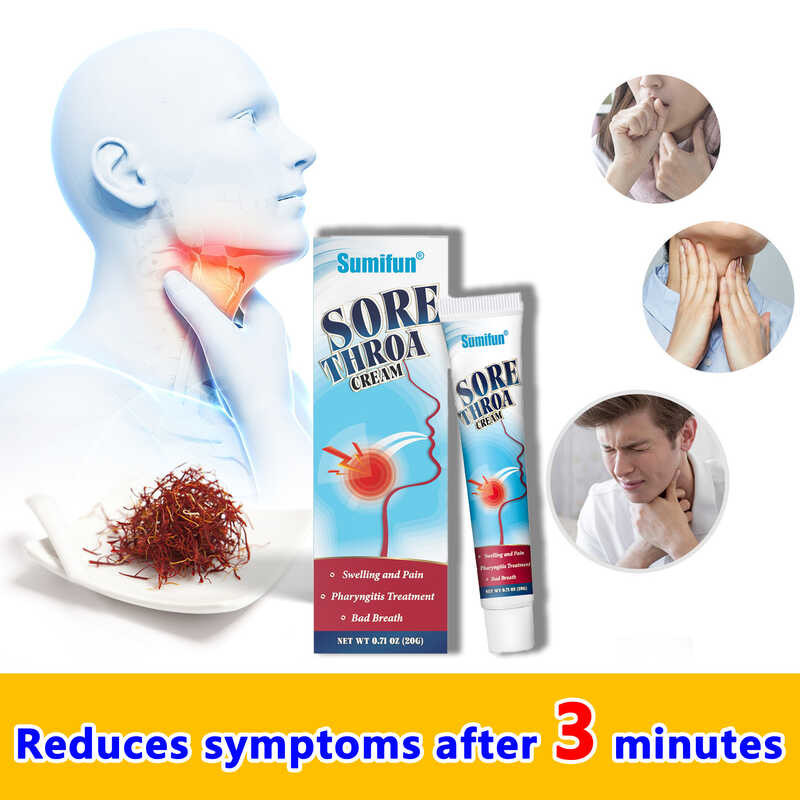 Sore throat saver Quick pain relief Fast sore throat spray Sore throat