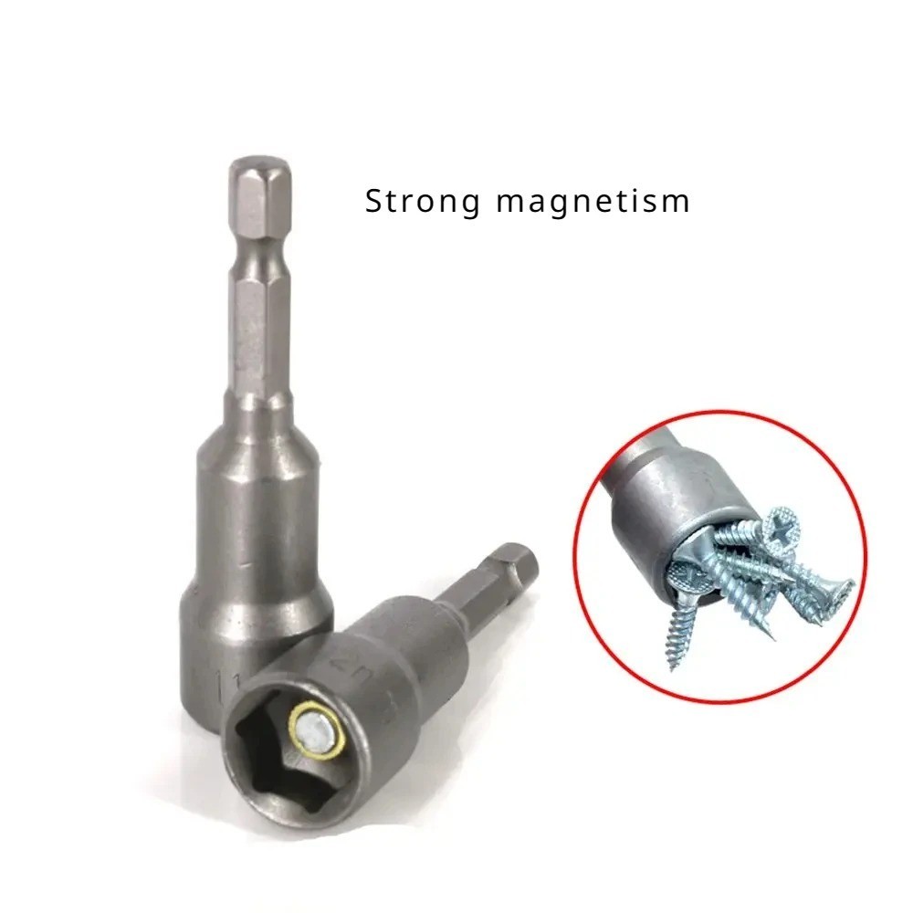 Krachtige 65mm Socket Sleeve Nozzles Nut Driver Set 6-19mm Power Drills ...