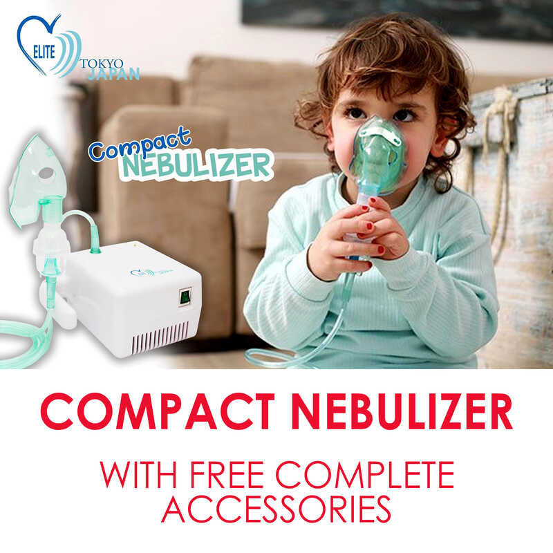 Elite Compact Nebulizer Equipment Treatment of asthma, allergies and