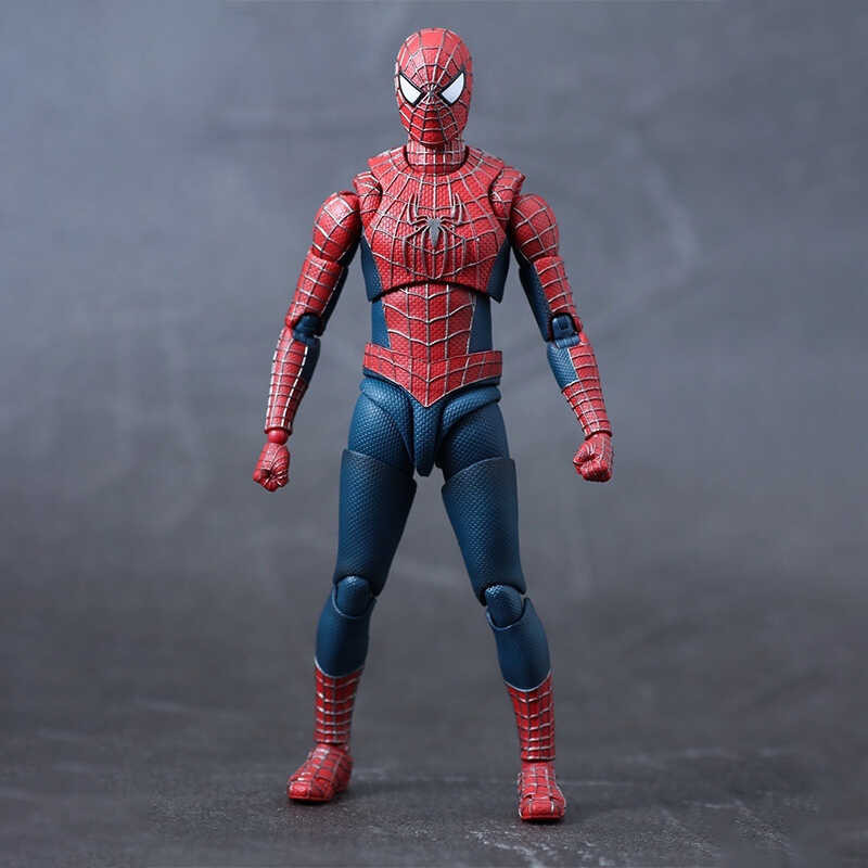 Spider-Man 3 Action Figures Spiderman Tobey Maguire Anime Figure PVC ...