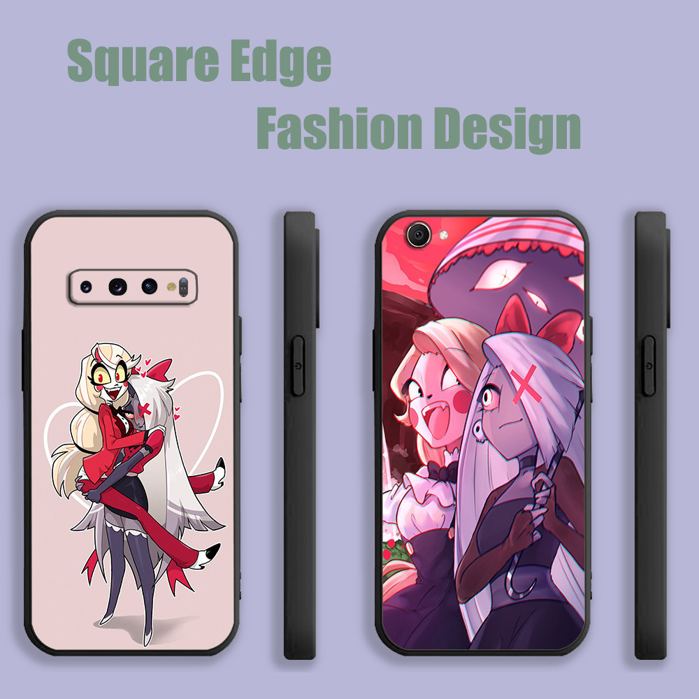 Case For iPhone 15 Pro Max Plus Print anime hazbin hotel charlie and ...