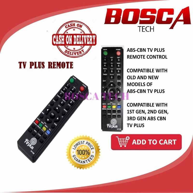 ABS CBN SAT-059 TV Plus Digibox Remote Control | Shopee Philippines