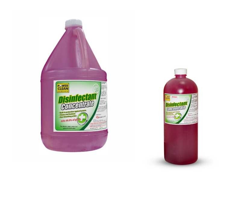 Power Clean Solutions DISINFECTANT CONCENTRATE - Misting Sanitizer ...