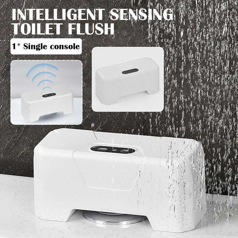 Automatic Toilet Flush Button Induction Toilet Flusher External Infred ...