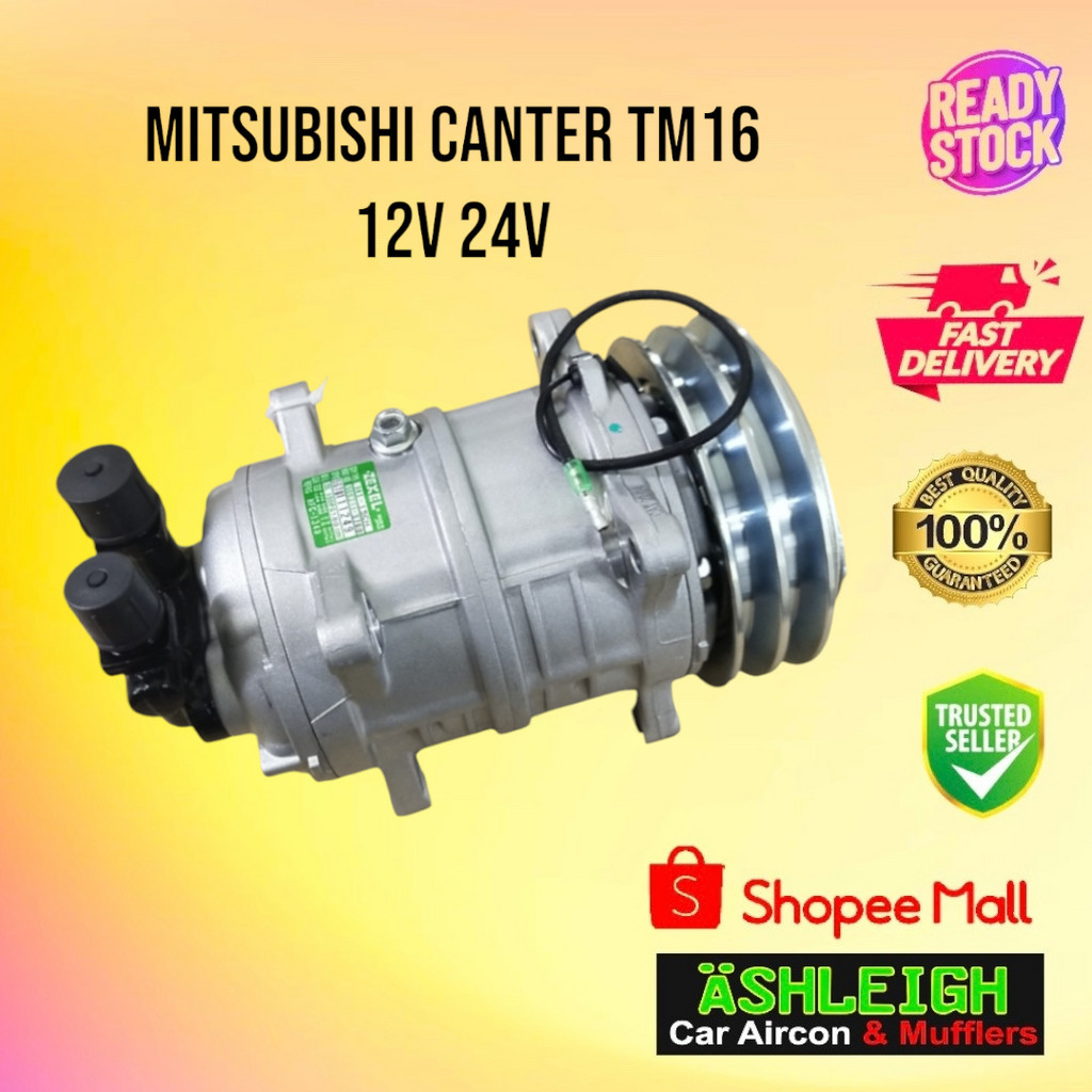 Mitsubishi Canter REF VAN 12v 24v CCI-TM16 Compressor Car Aircon 404 ...