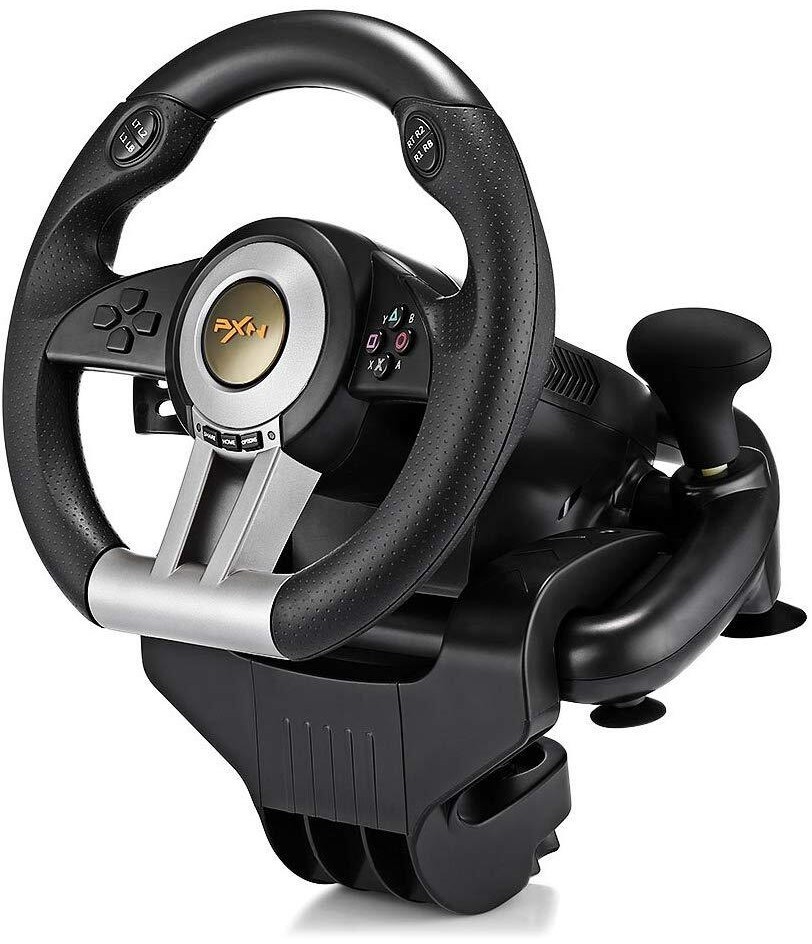 PXN V3 Pro Vibration Car Games Steering Wheel Game Racing Wheel Para Sa