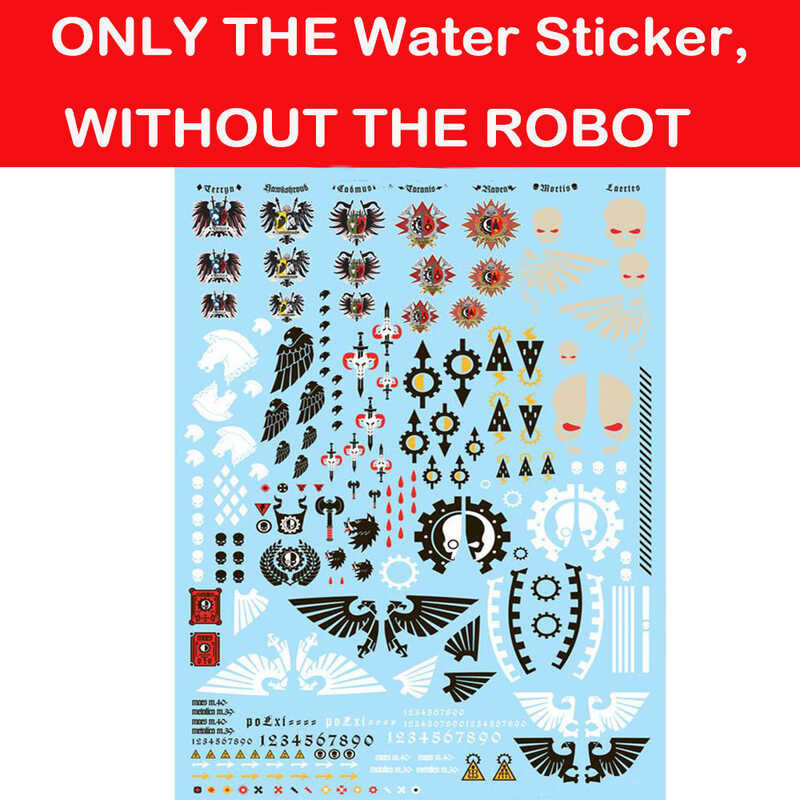 IN STOCK New Water Sticker Upgrade Kits Para Sa Military Model War 40K ...