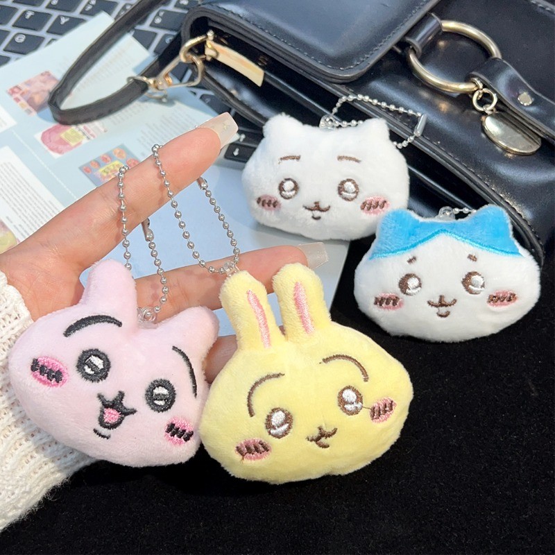 [Wholesale] Cute Plush Bee Keychain - Animals Doll Backpack Pendant ...