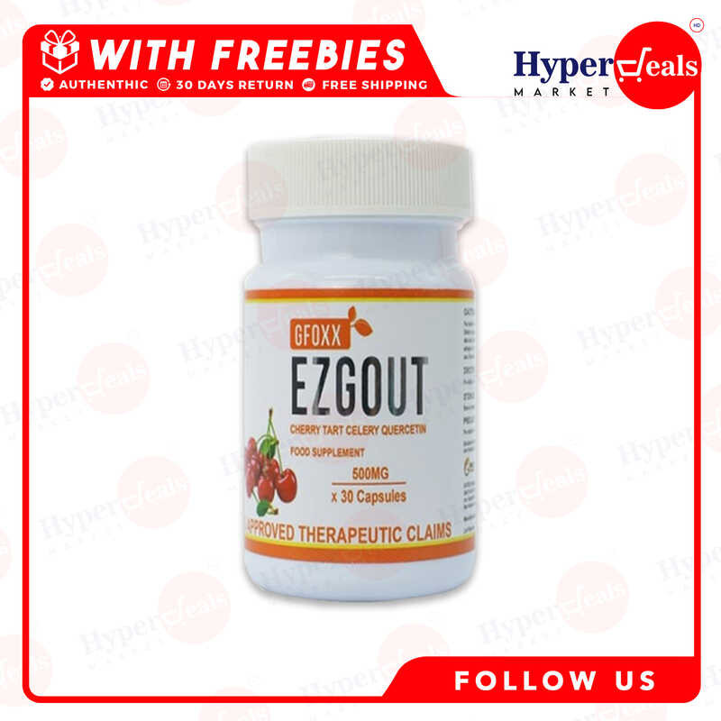 Gfoxx EZGOUT Cherry Tart Celery Quercetin 30 capsules Shopee Philippines