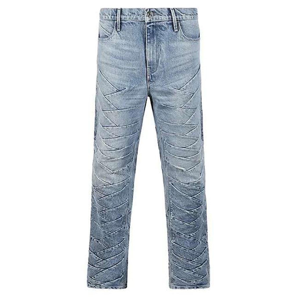 DENIMGUYS Eorupe American Street Style Men's Vintage Washed Hip Hop ...