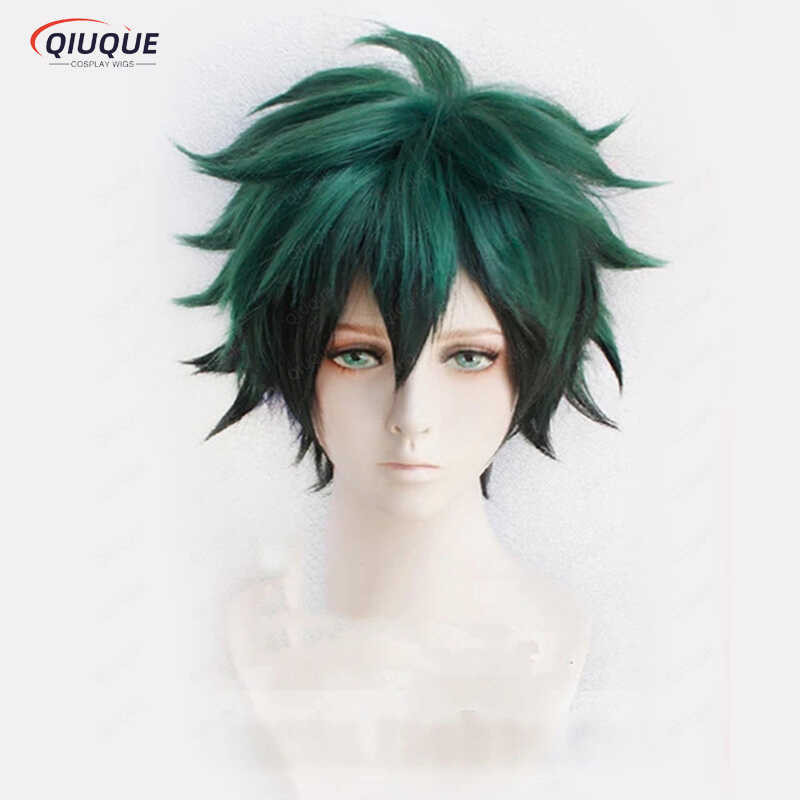 Anime Cosplay Izuku Midoriya Wig Boku No Hero Academy Cosplay Hair ...