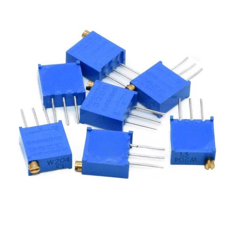 Adjustable resistor 3296W potentiometer precision multi turn 103/104 ...
