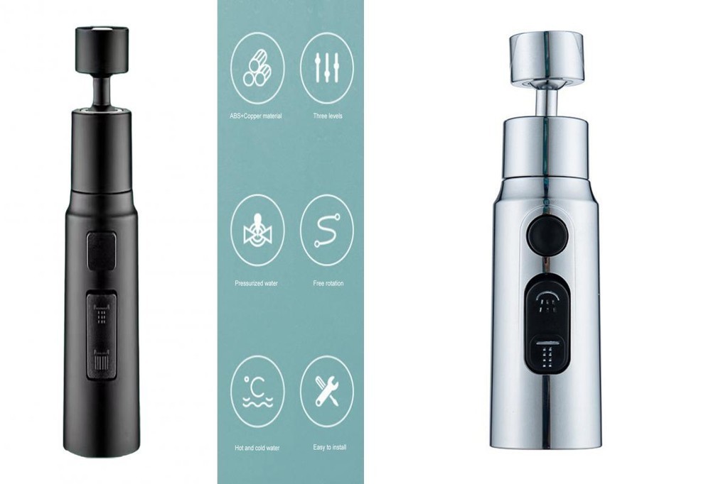 Easy Installation Faucet Sprinkler Head 360 Degree Swivel Kitchen