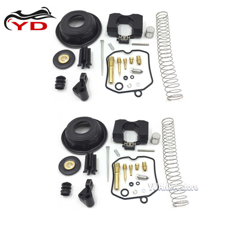Aazon.co: AHL Otorcycle Carburetor Rebuild Kit 27421-99A 27421-99C 27490-04 Copatible With - View #6
