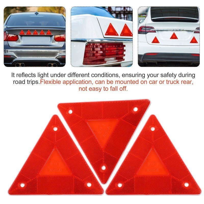 Safety Reflective Sign Board - Truck Plate Rear Light - Stop Warning ...