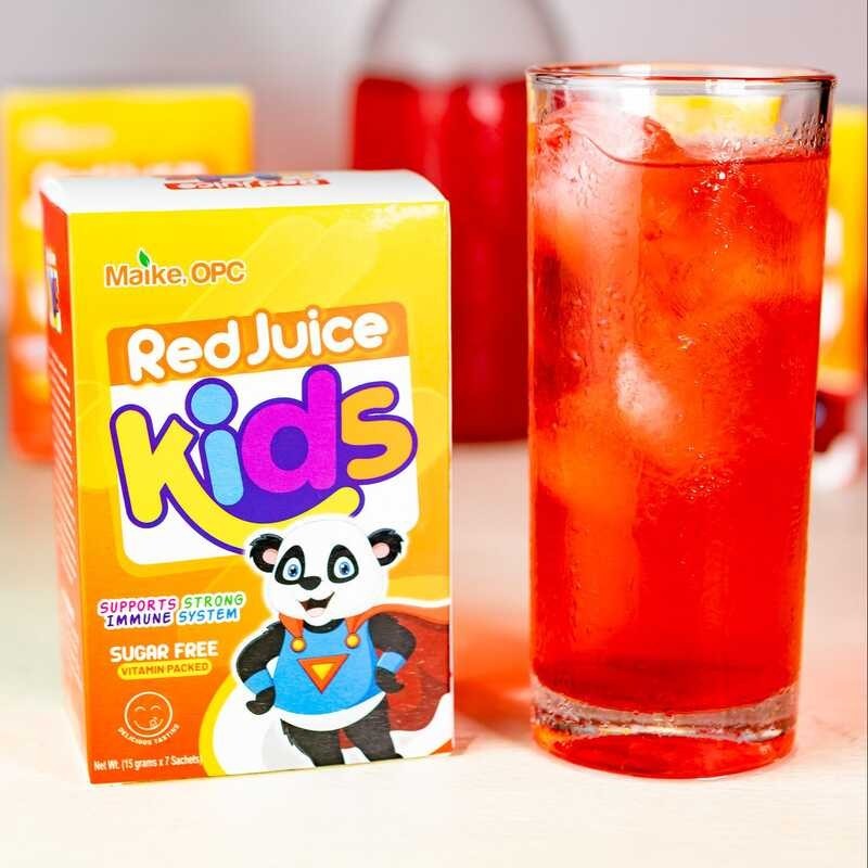 PHC06- Red Juice Kids No Sugar added pampataba pampatalino pampatangkad ...