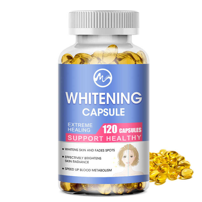 Whiten Capsules Glutathione Softgels Skin Lighten Dark Spots Melasma ...