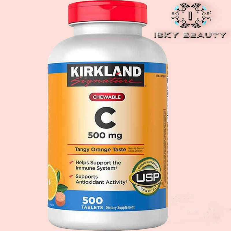 Kirkland Signature Vitamin C 500mg (500tablets) (expiration 01/2026