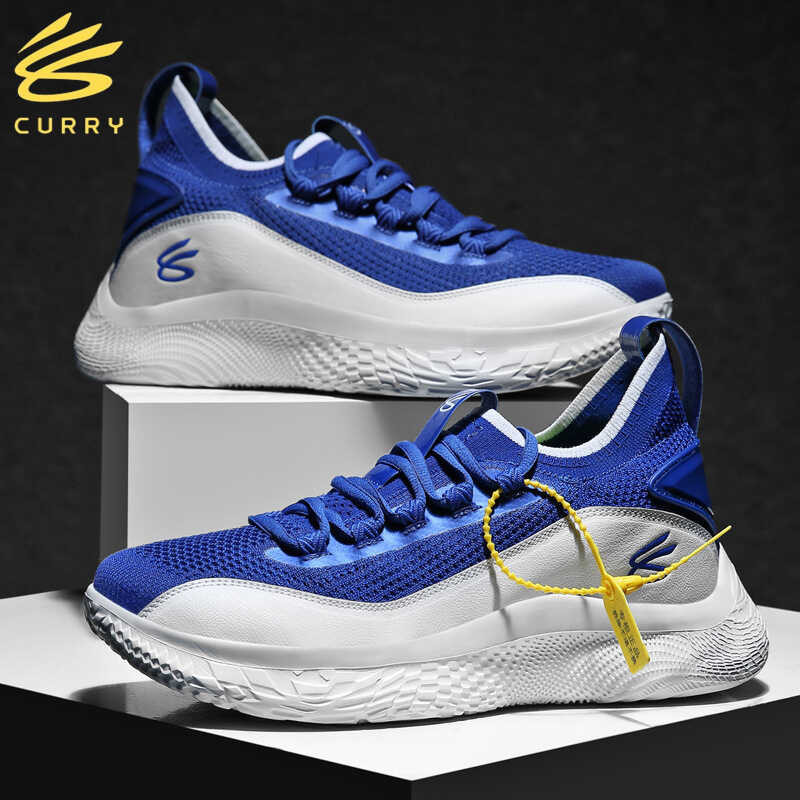 Curry 8 Basketball Shoes For Men Mesh Breathable Curry 8 Sports Shoes