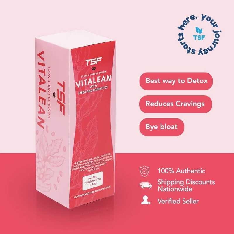 T08 The Slim Firm VITALEAN COFFEE (1 box / 7 sachets) Shopee Philippines