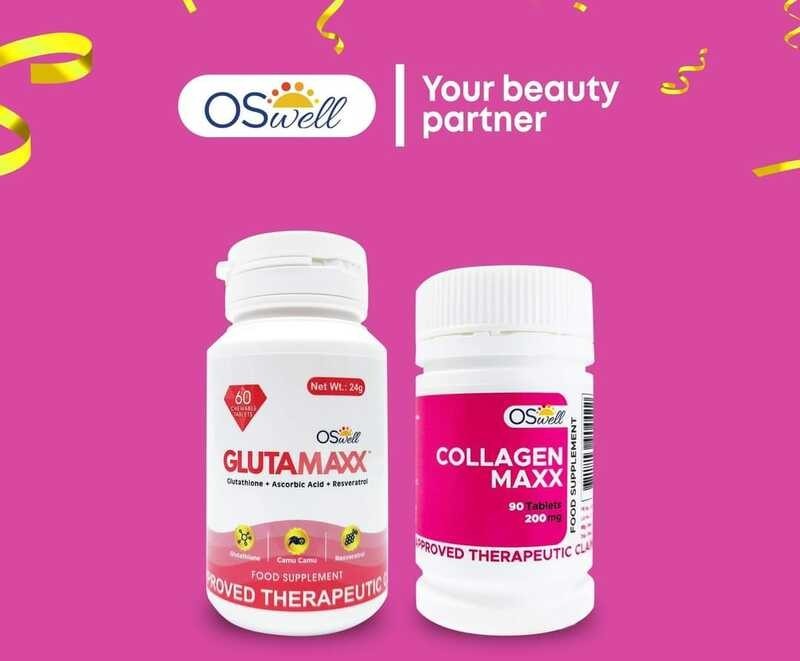 Authentic Oswell Gluta Maxx and Collagen Maxx Power Combo with FREEBIES ...