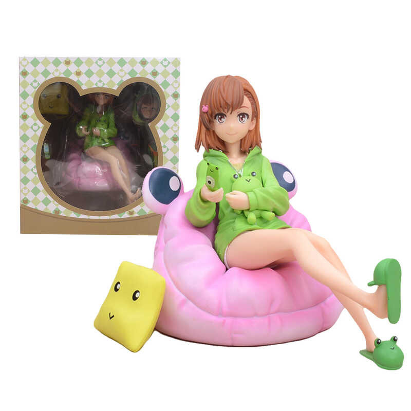 Figure Index Of Magical Forbidden Books Misaka Mikoto Frog Pamas Cute ...