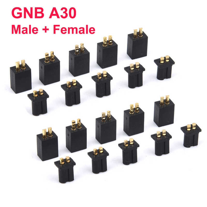 5Pairs/10Pairs GNB A30 Mini Battery Connector Female with Copper Tube ...
