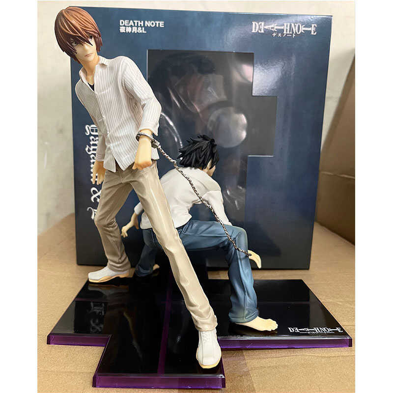 46 Anime Death Note Figure Light Yagami L Action Figure Yagami Light L ...