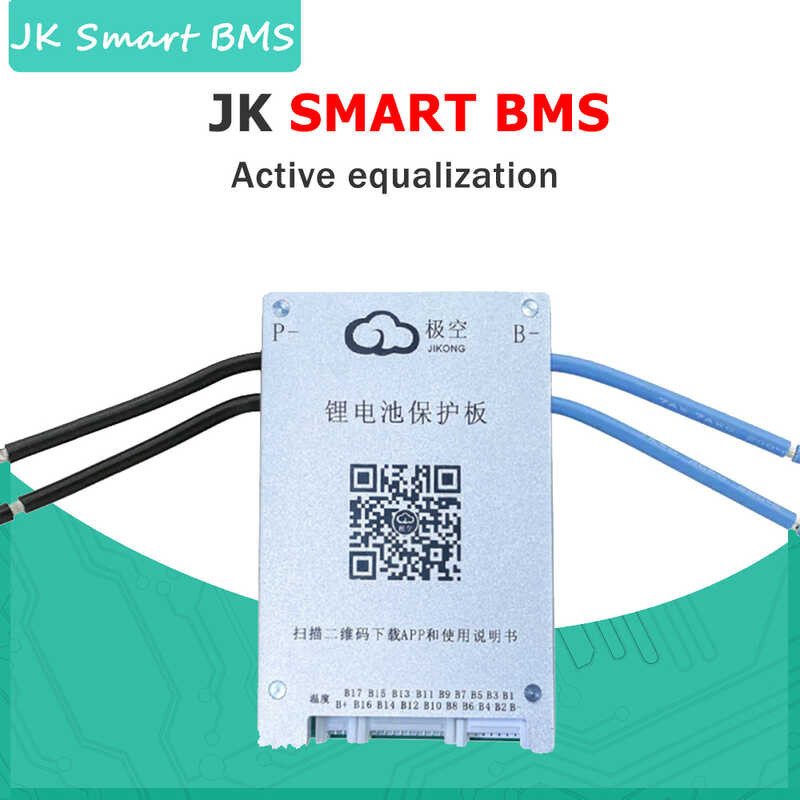 Jk JIKONG Active Balance 8S 12S 13S 14S 16S 17S 20S 24S Smart Bms 60A ...