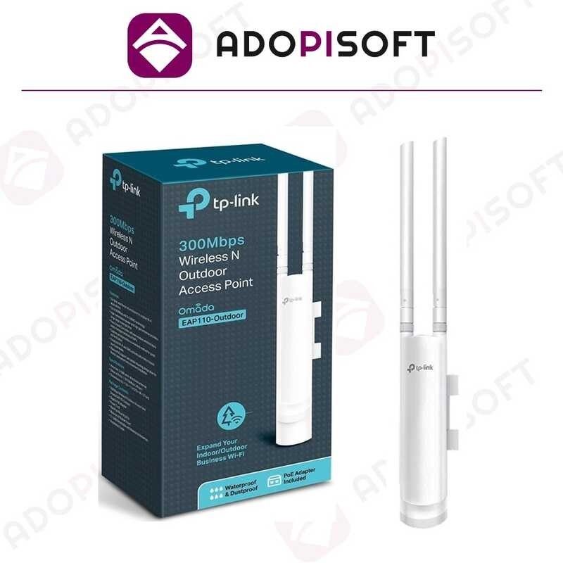 ADOPISOFT | Tp-link Omada Eap110 Outdoor 300Mbps Access Point for Piso ...