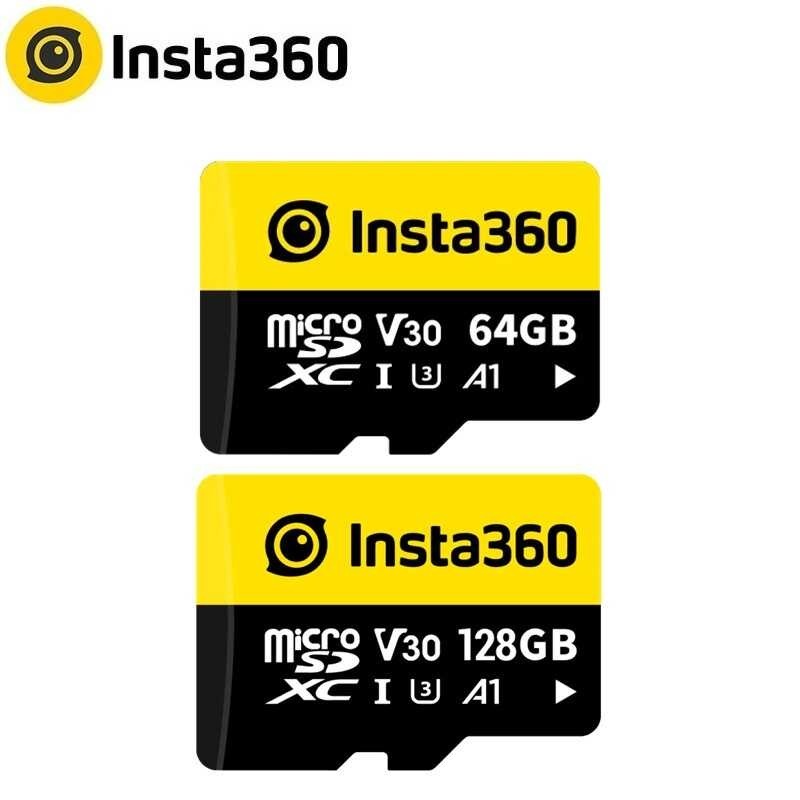 Insta360 SD Memory Card For Insta 360 X3 Ace Pro ONE X2 ONE RS / R X 3 64GB 128GB V30 A1 High