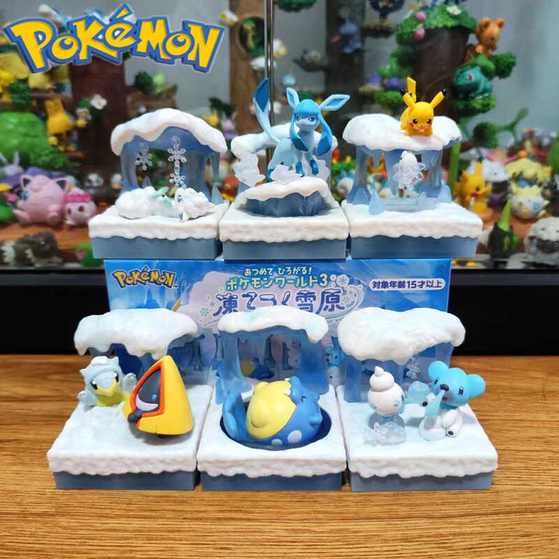 Model Frozen Snow Series Pikachu Spheal Sandshrew Snorunt Vanillite ...