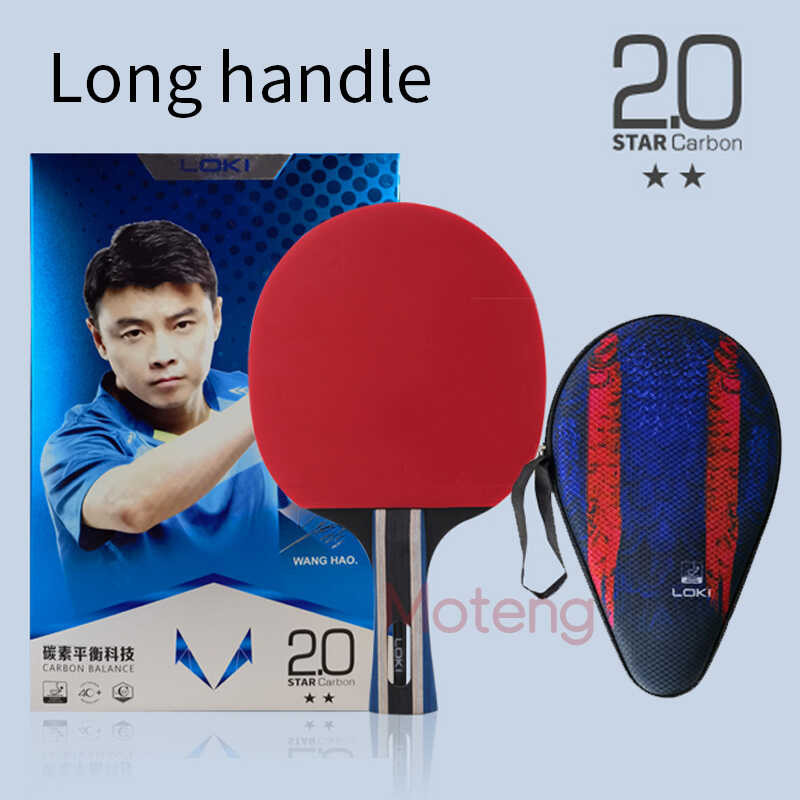 LOKI M2 Table Tennis Racket Professional Ping Pong Blade Rubber 5-Ply ...