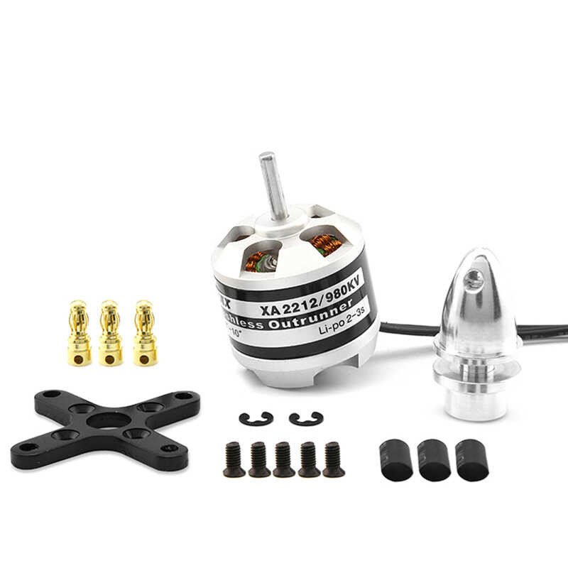 Moteur Brushless 820KV/980KV/1400KV 2-3S Pour Drone RC Multi-rotor – Puissant Et Durable (1400KV)