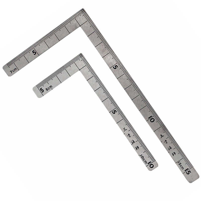 SHINWA High Precision DIY Small Stainless Steel Mini Curved Ruler ...