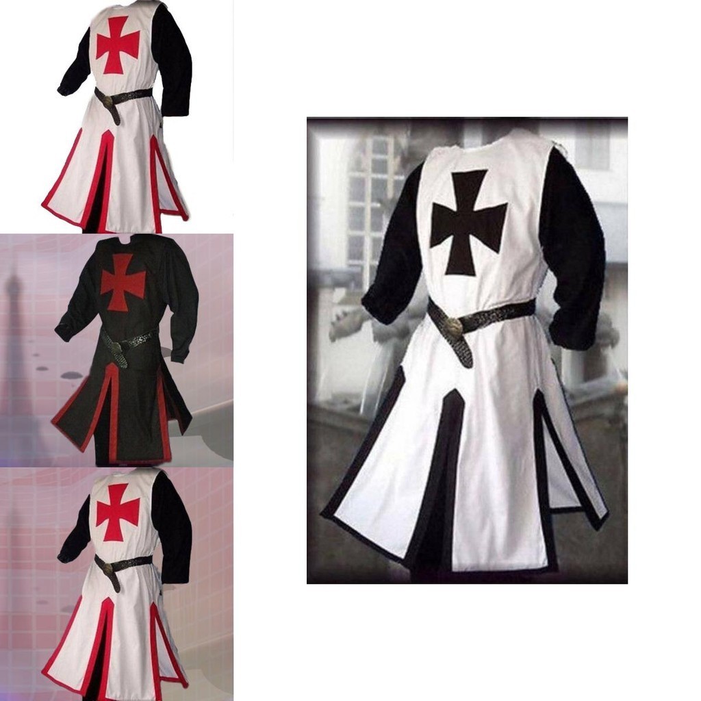 Knight Templar Handsome Crusader Vintage Outfit Cosplay For Costume ...