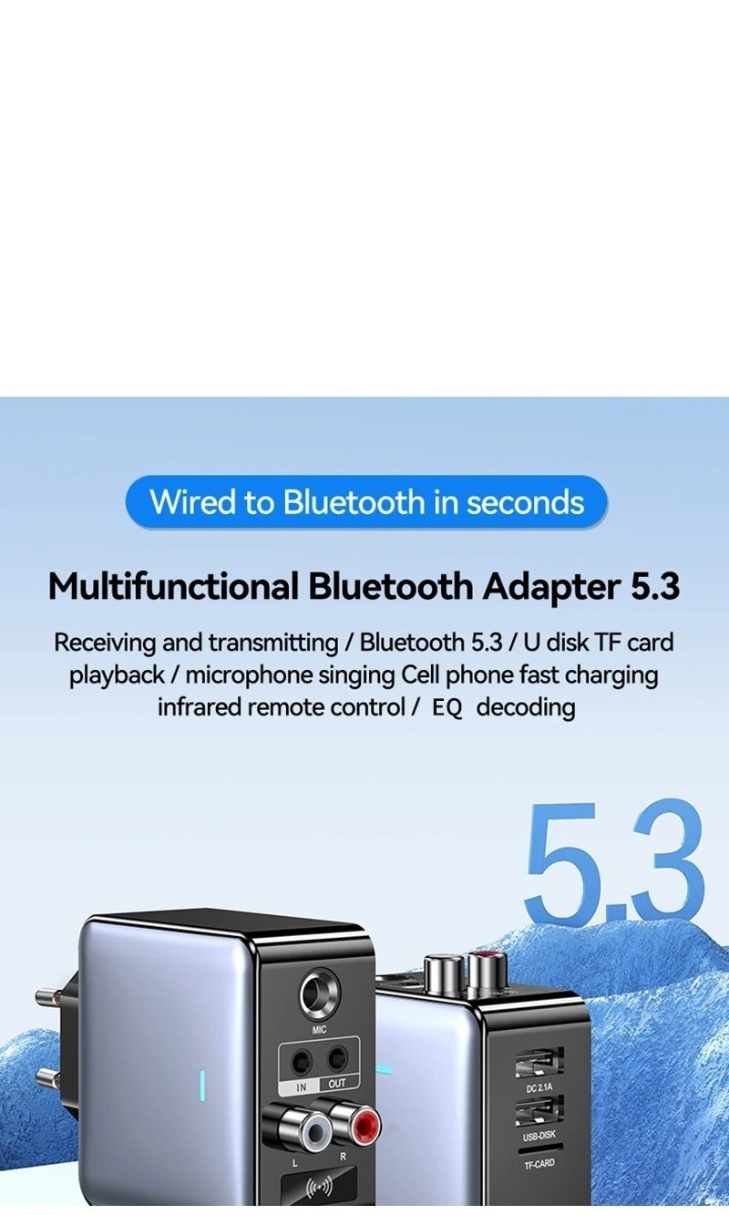 Buy Bluetooth Transitter Receiver, Ifofo 3-in-1 Bluetooth 5.0 Audio