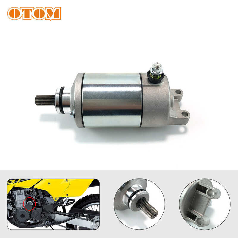 OTOM Motorcycle Start Electrical Engine Starter Motor For SUZUKI Drz400 ...