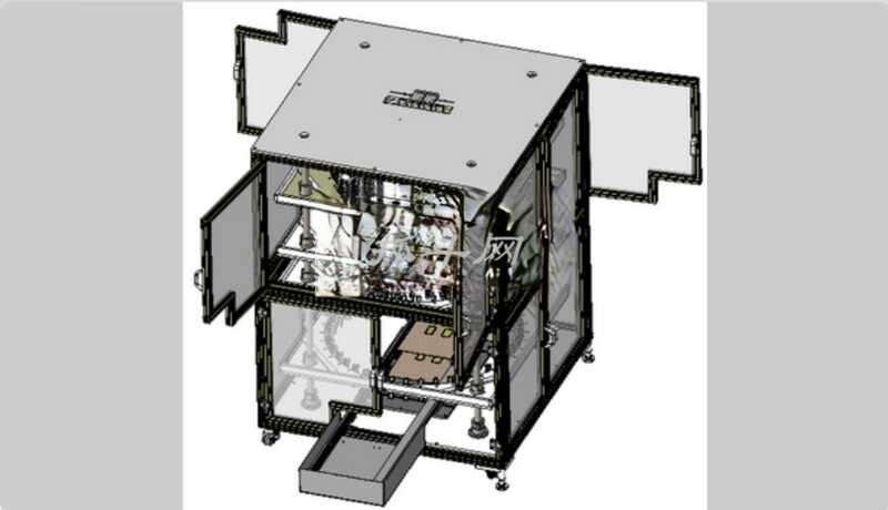 Large PCB board tin dot visual inspection equipment 3D drawing printing ...