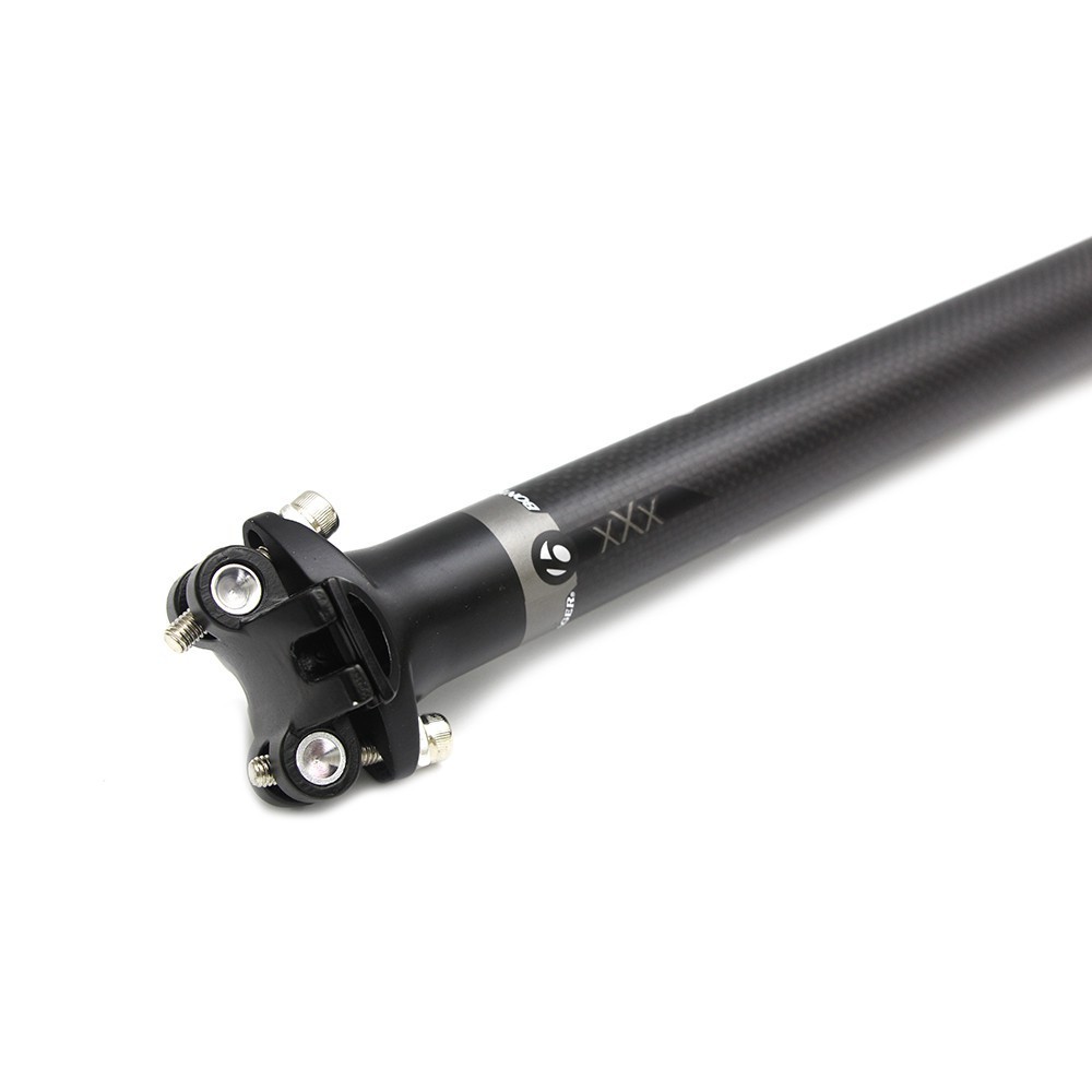 Potence Carbone Bontrager XXX - Longueur 130mm - 31.8mm - Pour Vélo De Route - Occasion Très Correcte