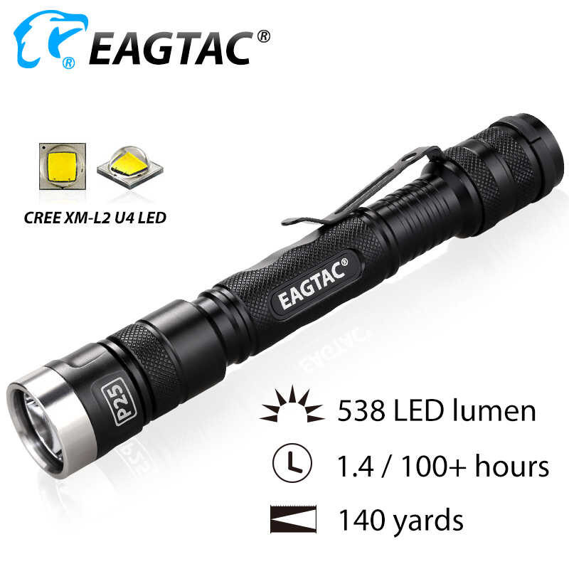 EAGTAC P25A2 XML2 CW NW Nichia 219C 365nm 395nm UV LED Flashlight