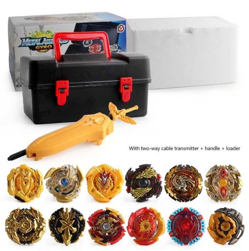 B X Toupie Burst Beyblade Spinning Top Combination Set Arena Metal