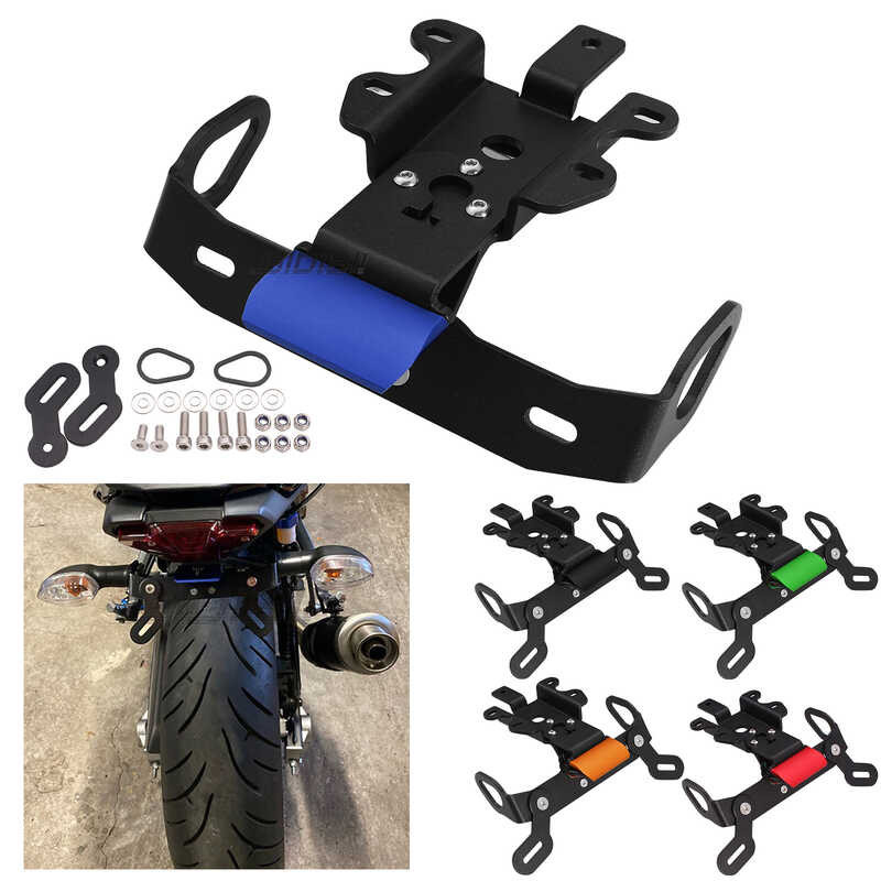 License Plate Holder LED Light Tail Tidy Fender Eliminator Plate